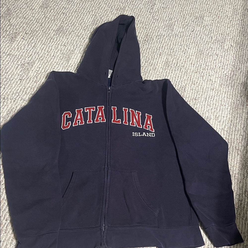Catalina Island Navy Hoodie